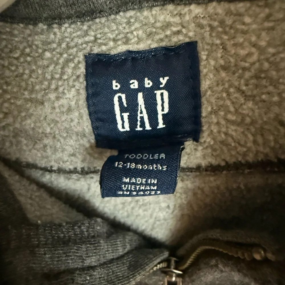 GAP Baby Gray Hooded Jacket
